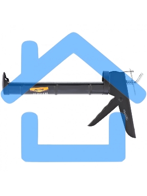 Пистолет для герметика SPARTA 886365 310мл ''полуоткрытый'' круглый шток 8мм утолщенные стенки