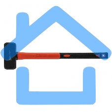 Кувалда Matrix 5 кг, фибергласовая обрезиненная рукоятка 600 мм