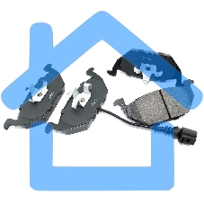 Колодки тормозные передние LPR 05P692, комплект