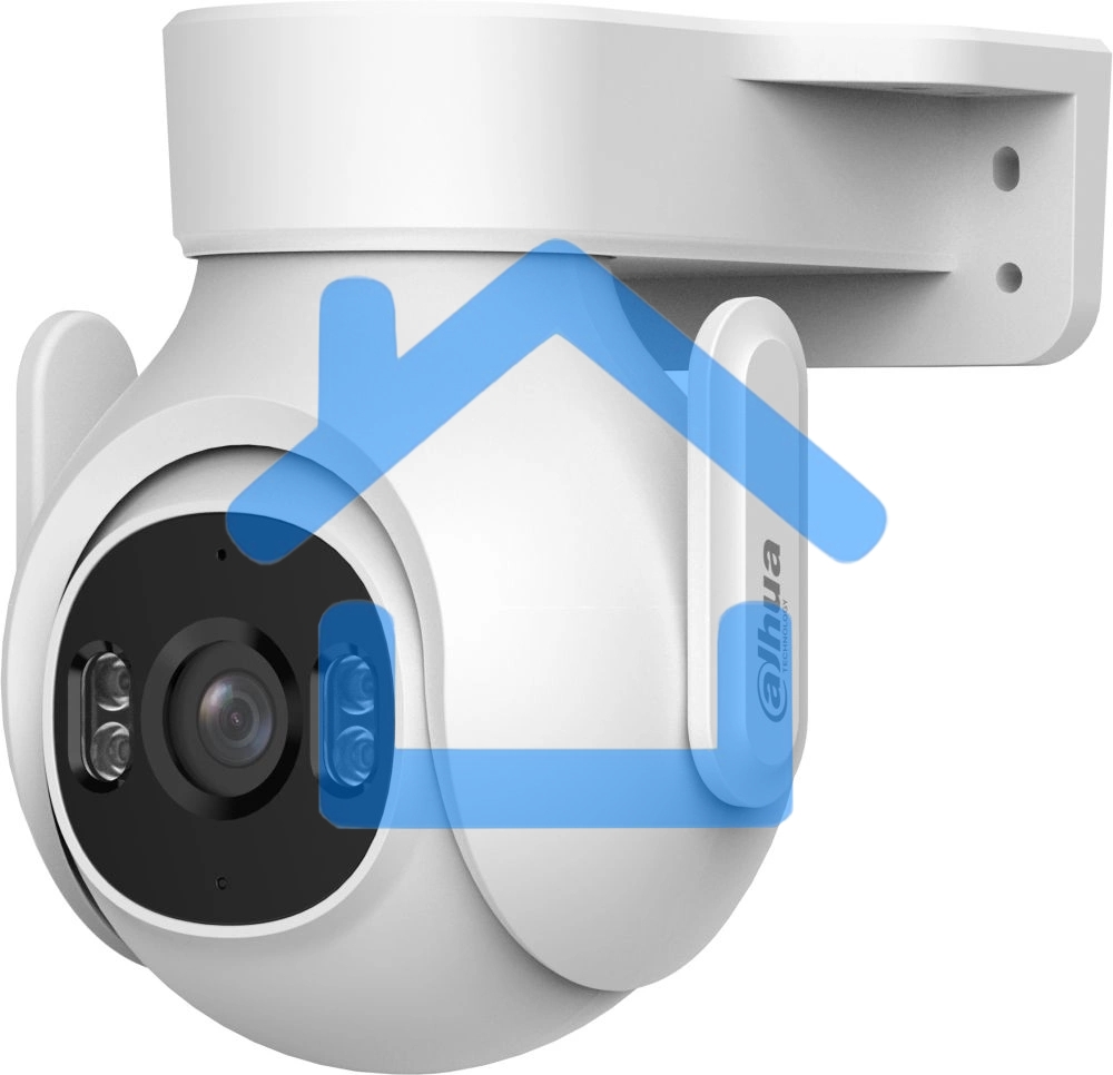 Камера видеонаблюдения IP Dahua DH-IPC-P5BP-PV-0360B Wi-Fi 3.6-3.6мм цв. корп.:белый