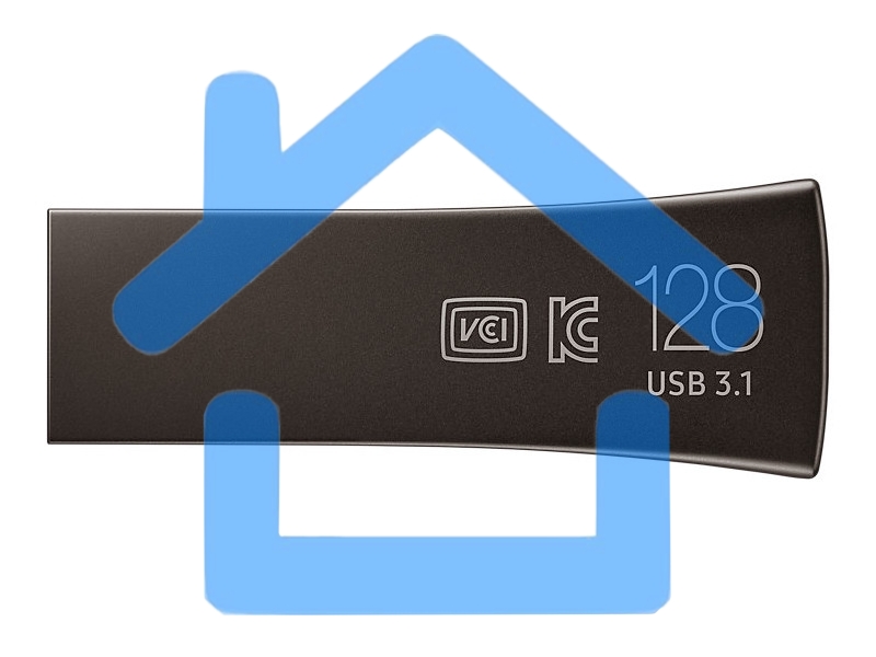 Флешка USB R/W Samsung BAR Plus 128Gb USB Drive <USB 3.1> (up to 300Mb/s)