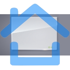 Демонстрационная доска Cactus CS-GBD-90x120-WT стекло стеклянная 90x120см белый