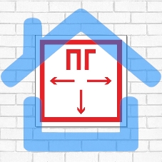 Табличка ПВХ знак пожарной безопасности 