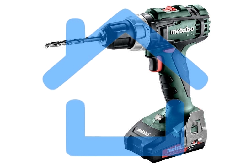 Дрель Metabo BS 18 L Акк.винт. 602321500 50Нм,2х2А·ч,кейс