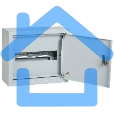 Корпус металлический ЩРн-12з (265х310х120мм) IP31 GENERICA MKM14-N-12-31-Z-G IEK