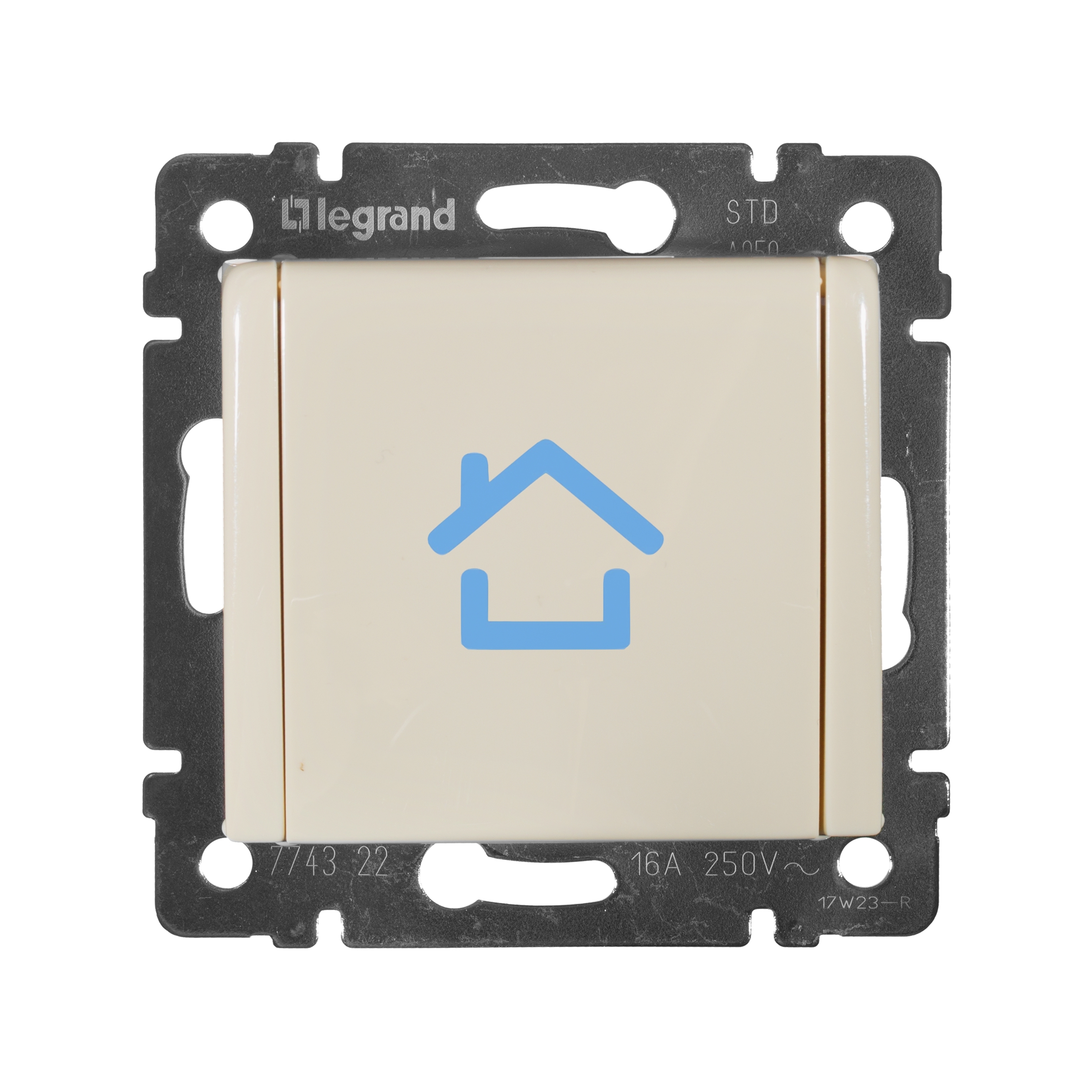 Механизм розетки 1-м СП Valena с защ. крышкой защ. шторки с заземл. сл. кость Leg 774322