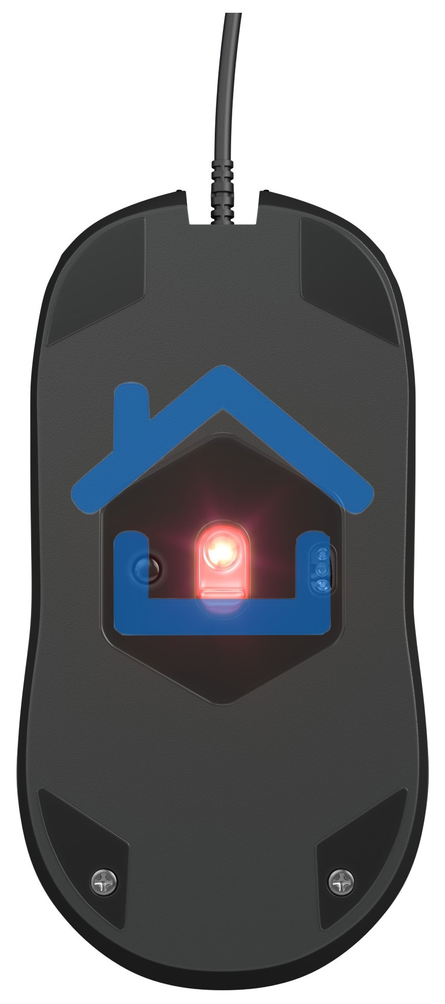 Мышь проводная Oklick GMNG 723GM черный, 3200 dpi, USB, кнопки - 6
