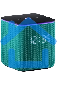 Умная колонка Яндекс Станция Миди, ZigBee, 24Вт, с голосовым ассистентом Алиса на YaGPT, изумрудный