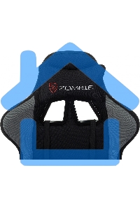 Кресло игровое Zombie Weaver черный/серый