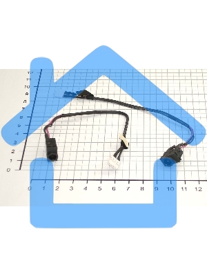 Разъем для ноутбука HY-SA003 Samsung R519 R518 с кабелем