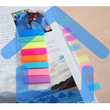 Закладки самоклеящиеся, индексы пластиковые Stick`n 21401 8x45мм, 8 цветов в упаковке, 20 листов, европодвес