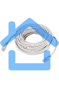 Пaтч-корд Rexant U/UTP, кат.5e, RJ45-RJ45, неэкранированный, PVC серый, 20м