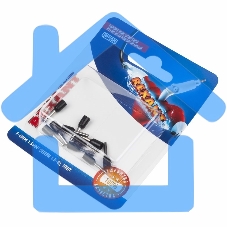 Наконечник штыревой втулочный Rexant изолированный, F-8 мм, 1.5 мм², НШВи 1.5-8 / Е 1,5-8 / E1508, черный, в упак. 10 шт.