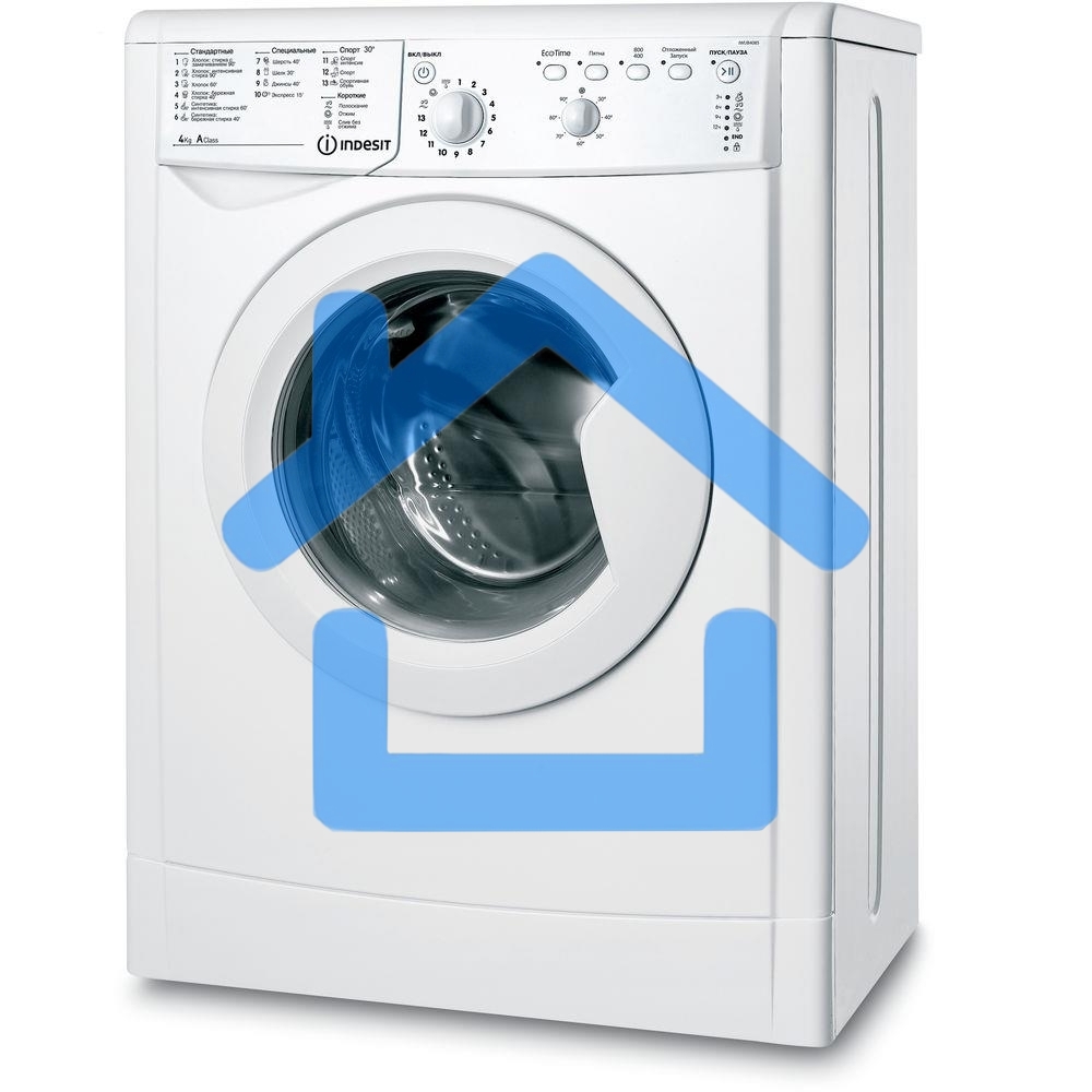 Стиральная машина Indesit IWUB 4085 (CIS) белый, загр. фронтальная макс.: 4 кг 800 об/мин класс: А