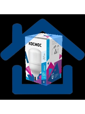 Лампа светодиодная Космос HВтLED 30Вт 220В E27 4500К