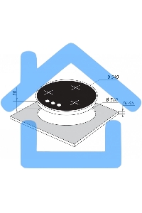 Газовая варочная панель Maunfeld EGHG.43.23CB\G черный
