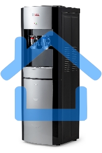 Кулер AEL LD-AEL-28 напольный электронный черный/серебристый