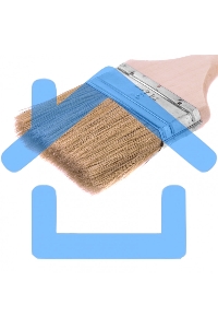 Кисть плоская 