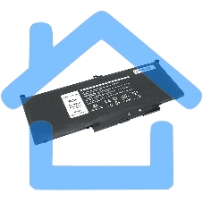 Аккумуляторная батарея для ноутбука Dell Latitude 12 7000 7.6V 6800mAh OEM черный