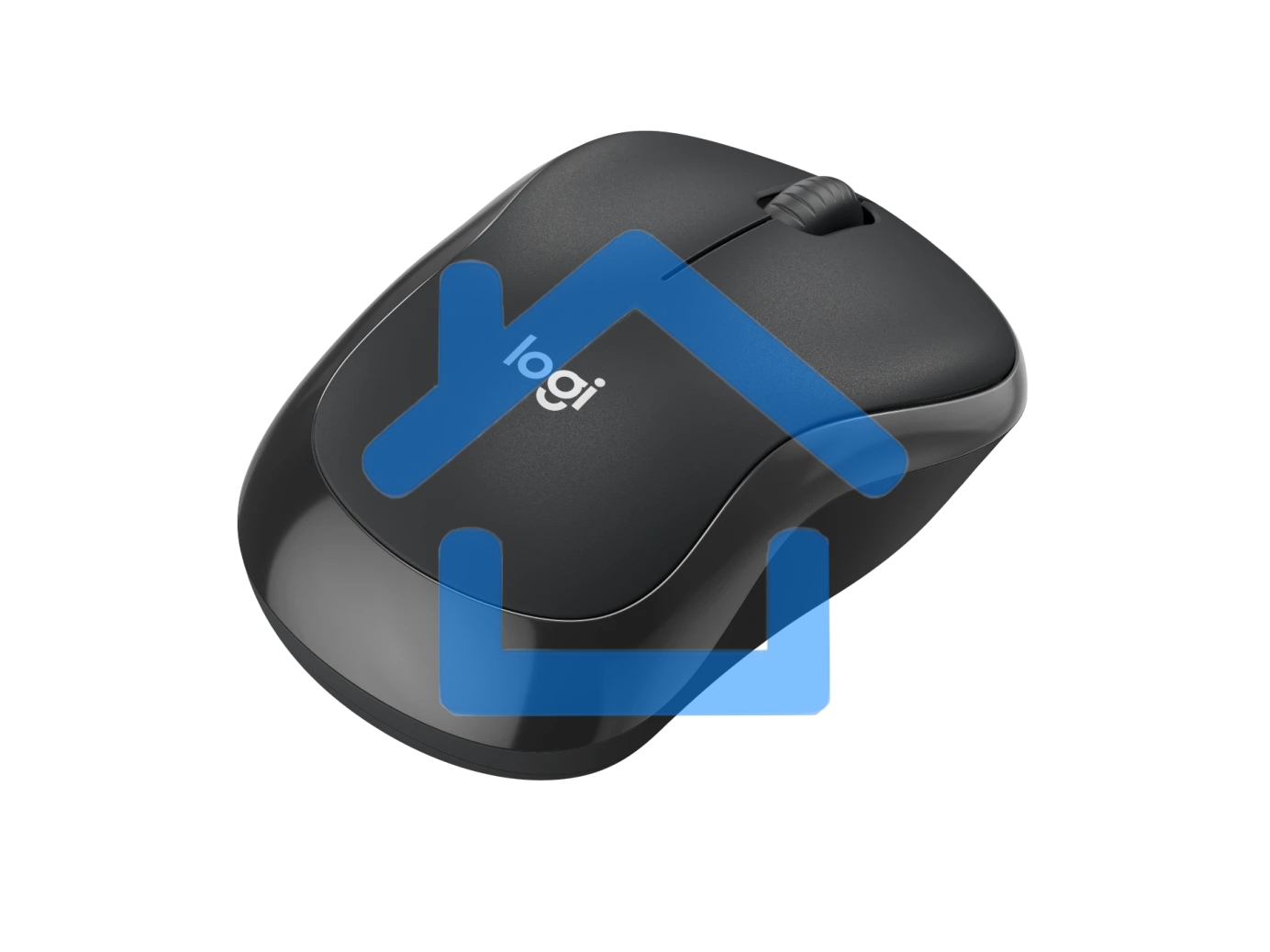Мышь беспроводная Logitech M240 SILENT графитовый, 4000 dpi, Bluetooth, кнопки - 3