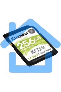 Флеш карта SDXC 256Gb Class10 Kingston <SDS2/256Gb>, Canvas Select 100R CL10 UHS-I