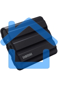 Внешний SSD Samsung T7 Shield, 1TB, USB 3.2 Gen 2 Type-C, R/W 1050/1000, черный