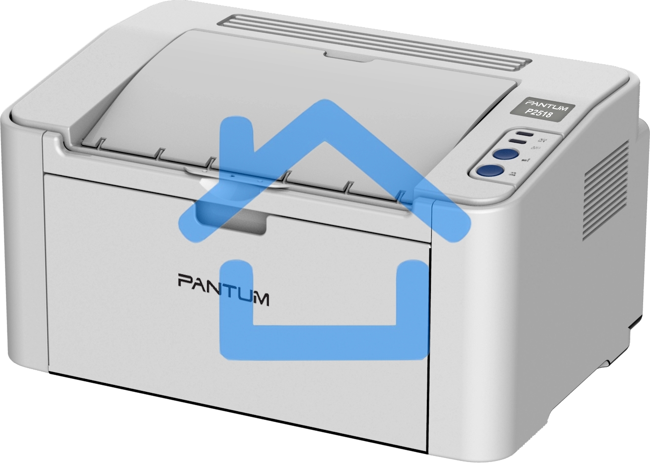 Принтер лазерный PANTUM P2518, A4, ч/б, печ. до 22 стр./мин., 600 x 600 dpi, USB