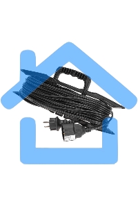 Удлинитель-шнур PROconnect на рамке ПВС 3х0,75мм², 30м, с/з, 6А, 1300Вт, IP20, черный