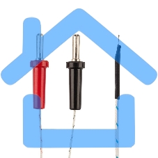 Датчик температуры K-1 для измерительных приборов Rexant