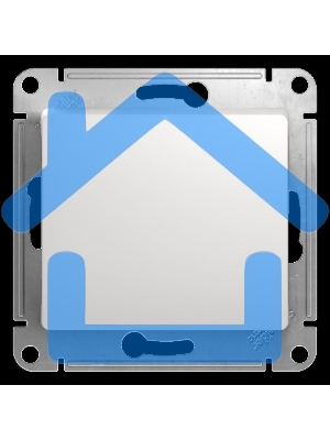 Механизм выключателя 1-кл. СП GLOSSA 10А IP20 10AX бел. SchE GSL000111