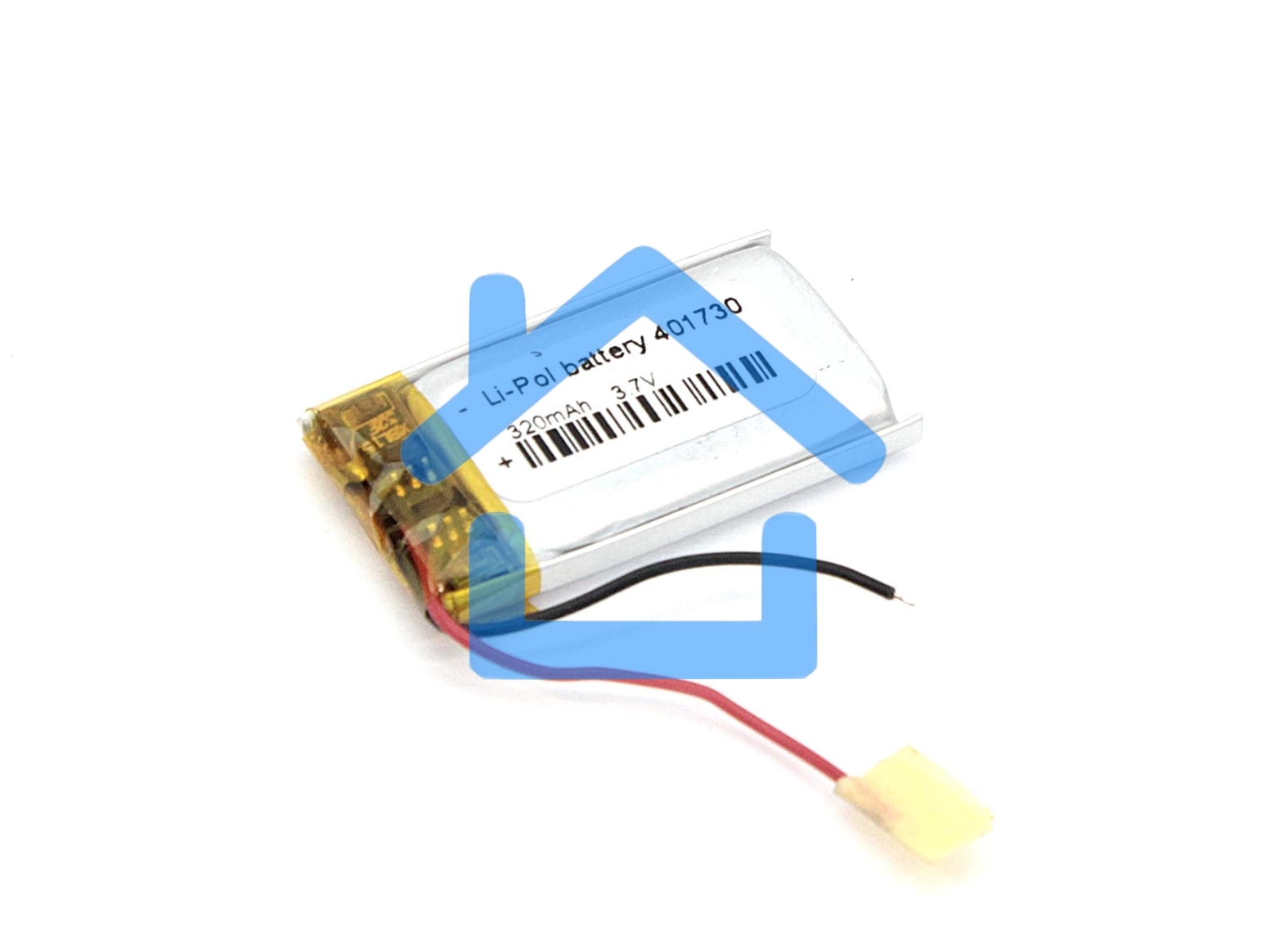 Аккумулятор Li-Pol (батарея) 4*17*30мм 2pin 3.7V/150mAh