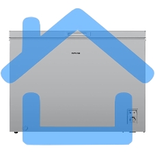 Морозильный ларь Maunfeld MFL300GR, серый, 292л