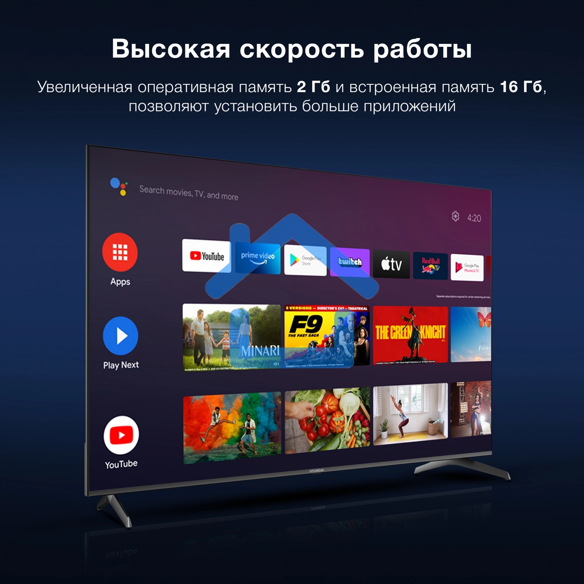 Телевизор Hyundai 75
