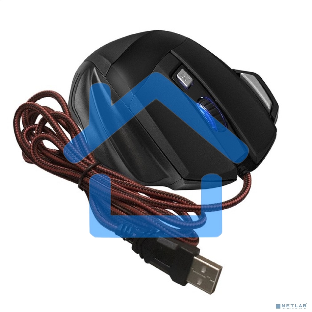 Мышь проводная ExeGate Gaming Standard Laser GML-793 черный, 3200 dpi, USB, кнопки - 7