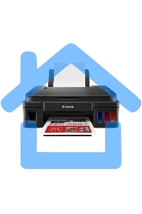 МФУ струйное Canon PIXMA G3410 (2315C009), A4, цветное, печ. 8.8 стр/мин (ч/б) 5 стр/мин (цвет), скан. до 19 стр/мин., 4800x1200 dpi (принтер) 1200х600 dpi (сканер), USB, Wi-Fi