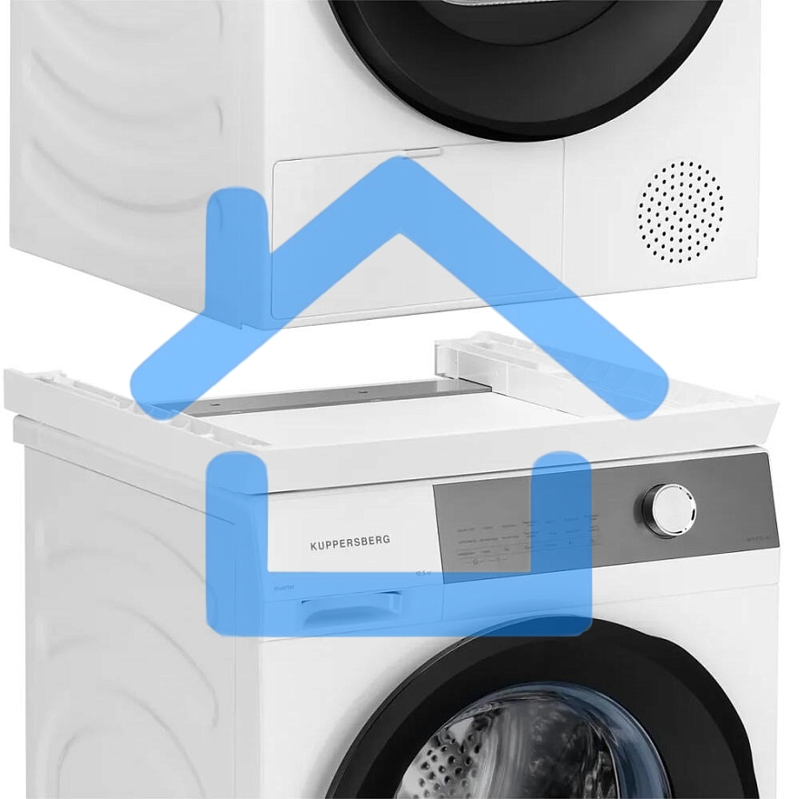 Соединительный элемент для стиральной и сушильной машины Kuppersberg DS 610 W