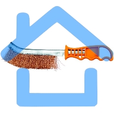 Кордщетка ручная SPARTA 748505металлическая с пластмассовой ручкой