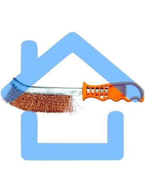 Кордщетка ручная SPARTA 748505металлическая с пластмассовой ручкой