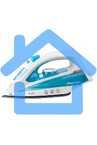 Утюг Maxwell MW-3055B белый/голубой 2200W