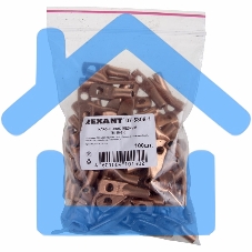 Наконечник ТМ 10–6–5 (10 мм² - Ø 6 мм) (в упак. 5 шт.) Rexant