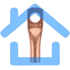 Наконечник медный ТМ 35-10-9 (35мм² - Ø10мм) (в упак. 50 шт.) Rexant