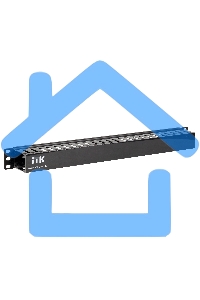 Пластиковый кабельный органайзер с крышкой ITK 19