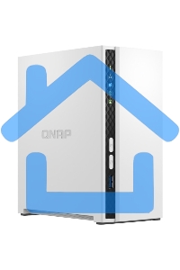 Сетевое хранилище SMB QNAP TS-233 NAS 2 HDD trays. ARM 4-core Cortex-A55 2.0GHz, ram 2 Gb (max), 1x1GbE, 2xUSB 2.0 port,1xUSB 3.2 Gen 1