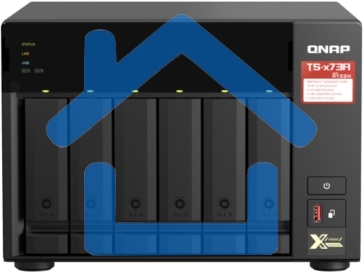 Сетевое хранилище без дисков SMB QNAP TS-673A-8G NAS, 6 trays 3,5