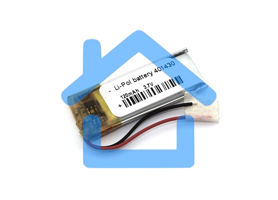 Аккумулятор Li-Pol (батарея) 4*14*30мм 2pin 3.7V/120mAh