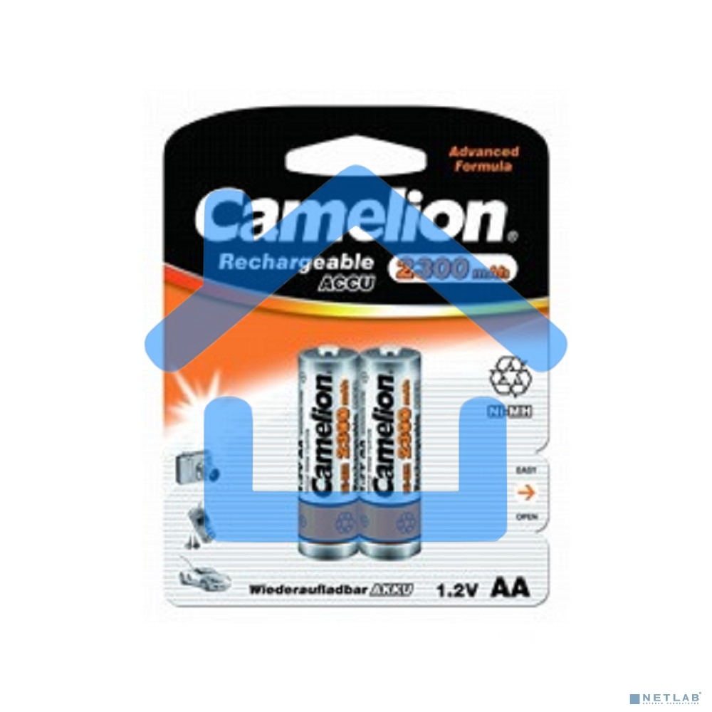 Аккумулятор Camelion AA-2300mAh Ni-Mh BL-2 1.2В (2 шт. в уп-ке)