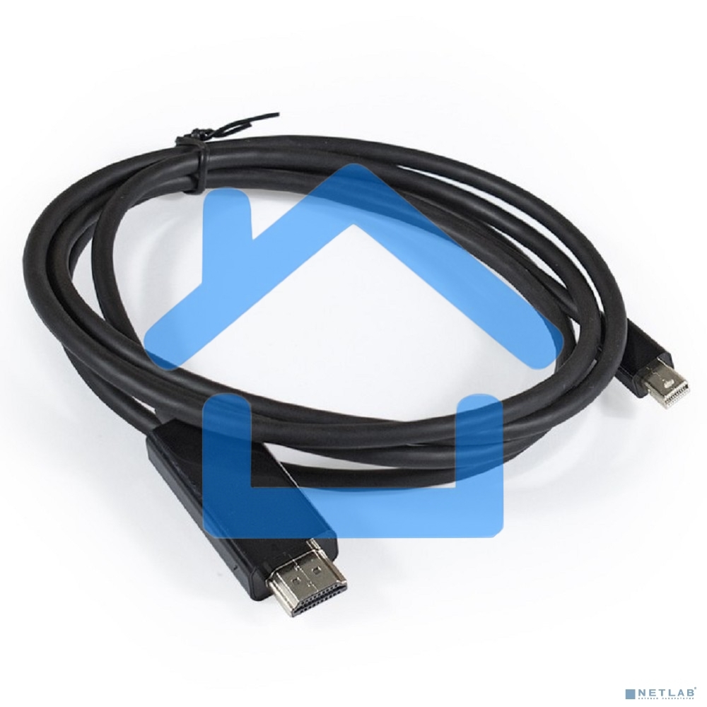 Кабель ExeGate EX284918RUS miniDisplayPort-HDMI ExeGate EX-CC-mDP-HDMI-1.8 (mini20M/19M, 1,8м)