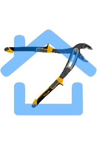 Клещи переставные, трехкомпонентные рукоятки 240 мм Denzel