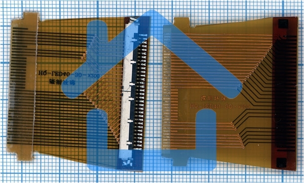 Переходник LED 40pin to 30pin X200