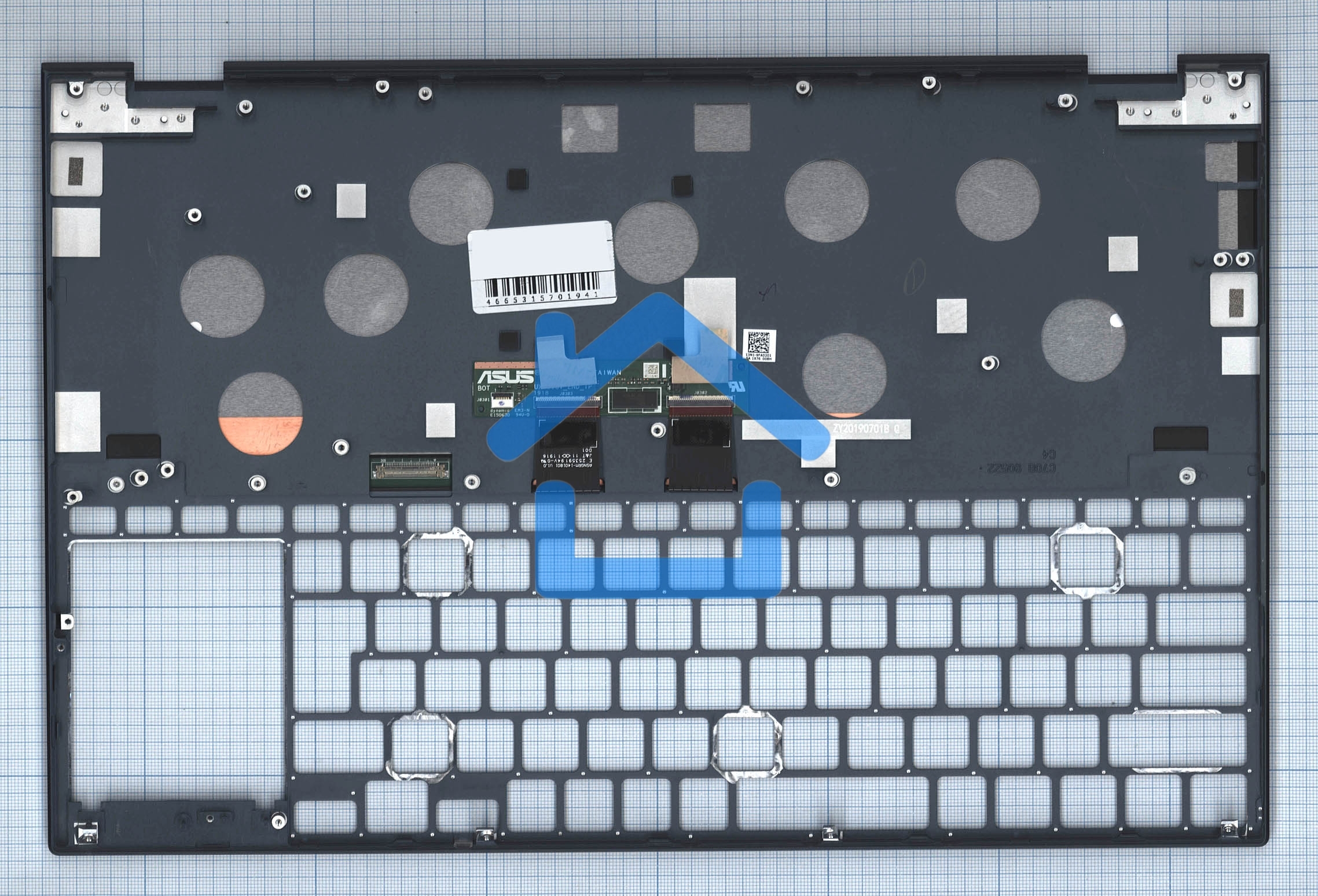 Топкейс с сенсорным дисплеем для Asus UX581GV 14